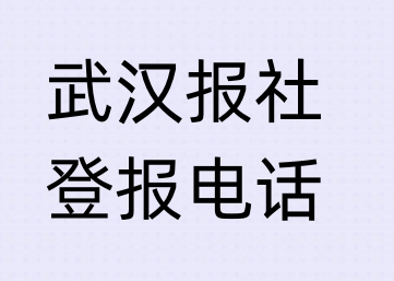 武汉报社登报电话_登天下